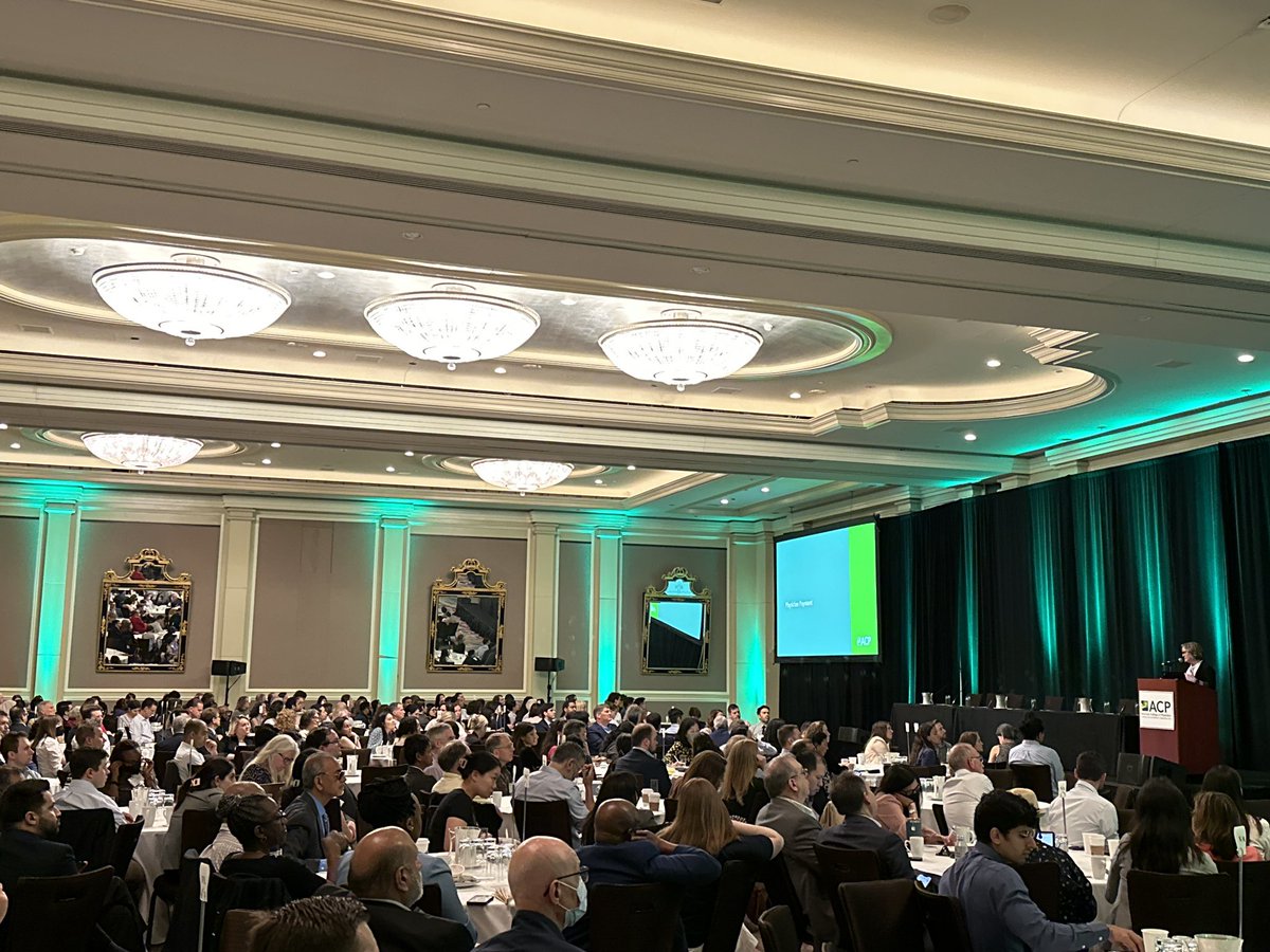 .<a href="/ACPIMPhysicians/">ACP</a> 2023 Leadership Day is off to a great start with more than 400 internal medicine physicians and medical students from 48 states &amp; DC preparing to meet with their Members of Congress. #ACPLD <a href="/AdvocatesIM/">Advocates for IM</a>