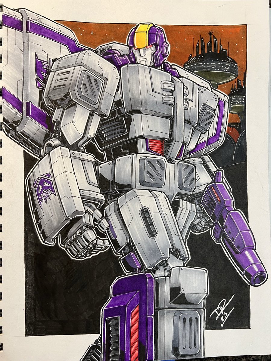 Here’s my take on Astrotrain!
#Transformers #transformers #transformersart #transformersfanart #TransformersRiseoftheBeasts #Decepticons #CommissionedArt