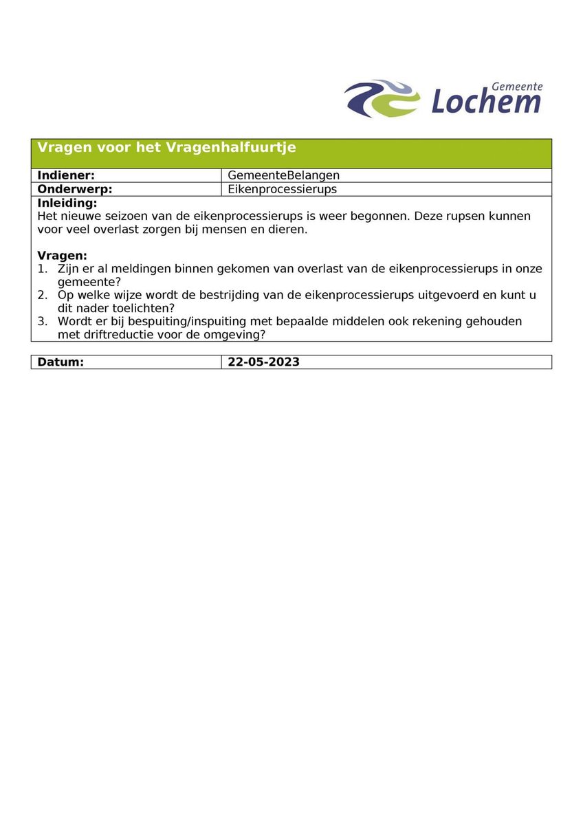GemeenteBelangen Lochem tweet media