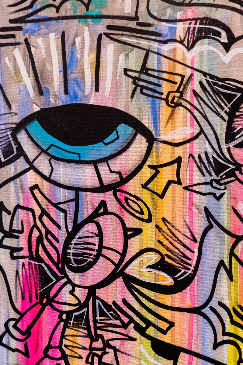 rocsolmiami's tweet photo. βLeap of Faithβ ππΌ
My first canvas collab with the homie @MirafromMiami at #VeeCon was official π― π¨π»βπ¨ Thank you to everyone who stopped by Garyβs Garage Sale and checked us out at the @theARTDept_WeHo! Good times ππΌ
@veecon #rocsol #mirafrommiami #trutheye #solbots https://t.co/vEHKW8tQQM