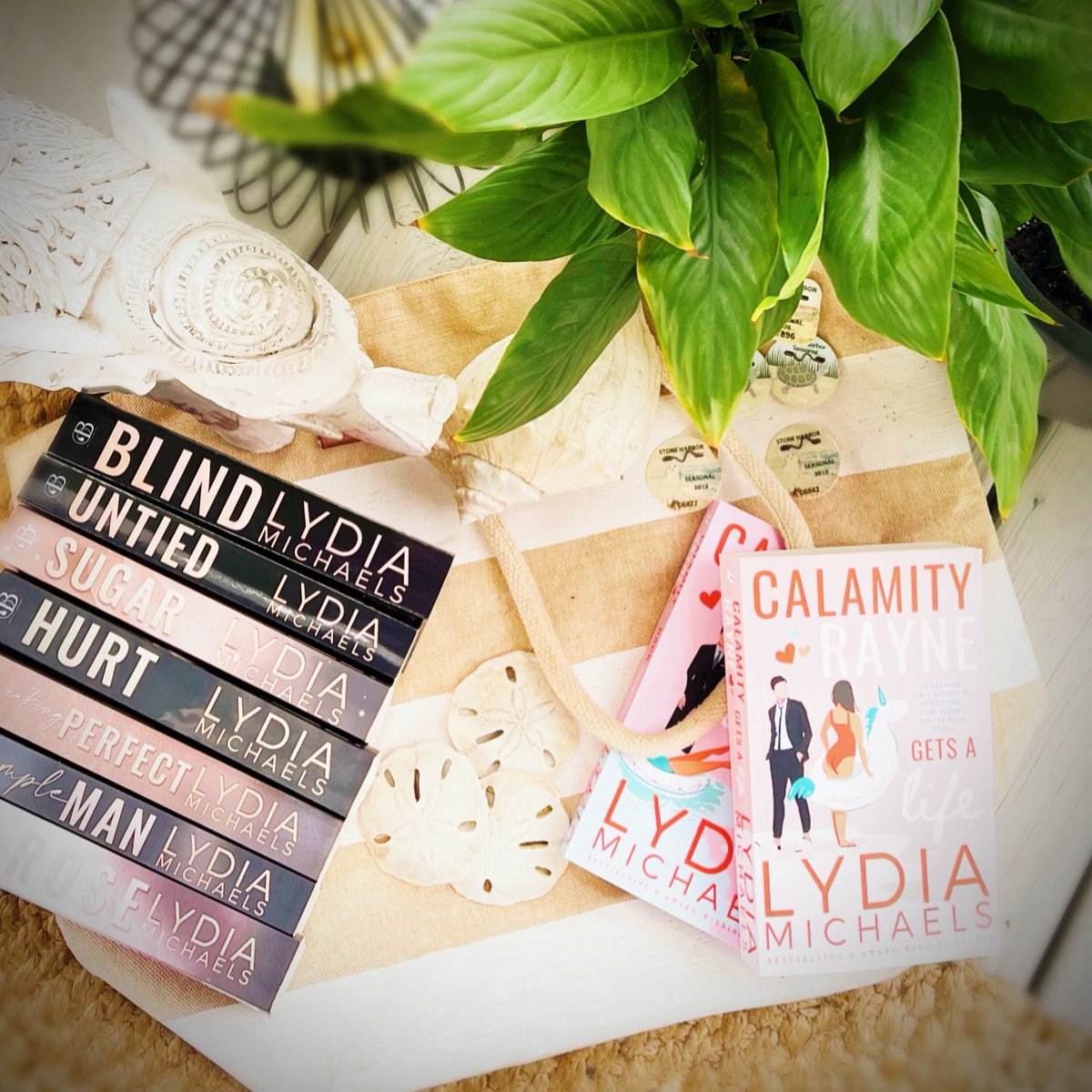 SUMMER SALE
Tis the season to choose your #beachreads and get 20% off all autographed Lydia Michaels books when you use promo code: SUMMER 
Sale ends May 31. 
What are you packing in your #beachbag this summer?
Link:
lydiamichaelsbooks.com/autographed-co…
#Summer
#Books