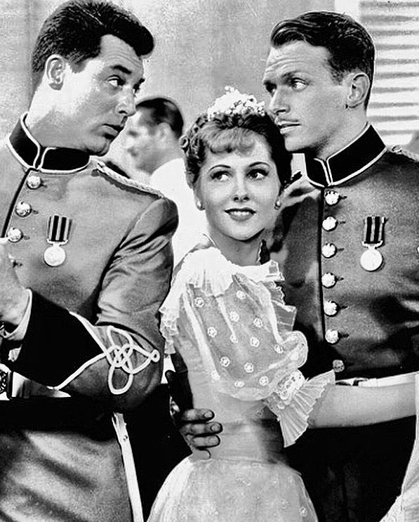 Cary Grant, Douglas Fairbanks JR and Joan Fontaine in Gunga Din