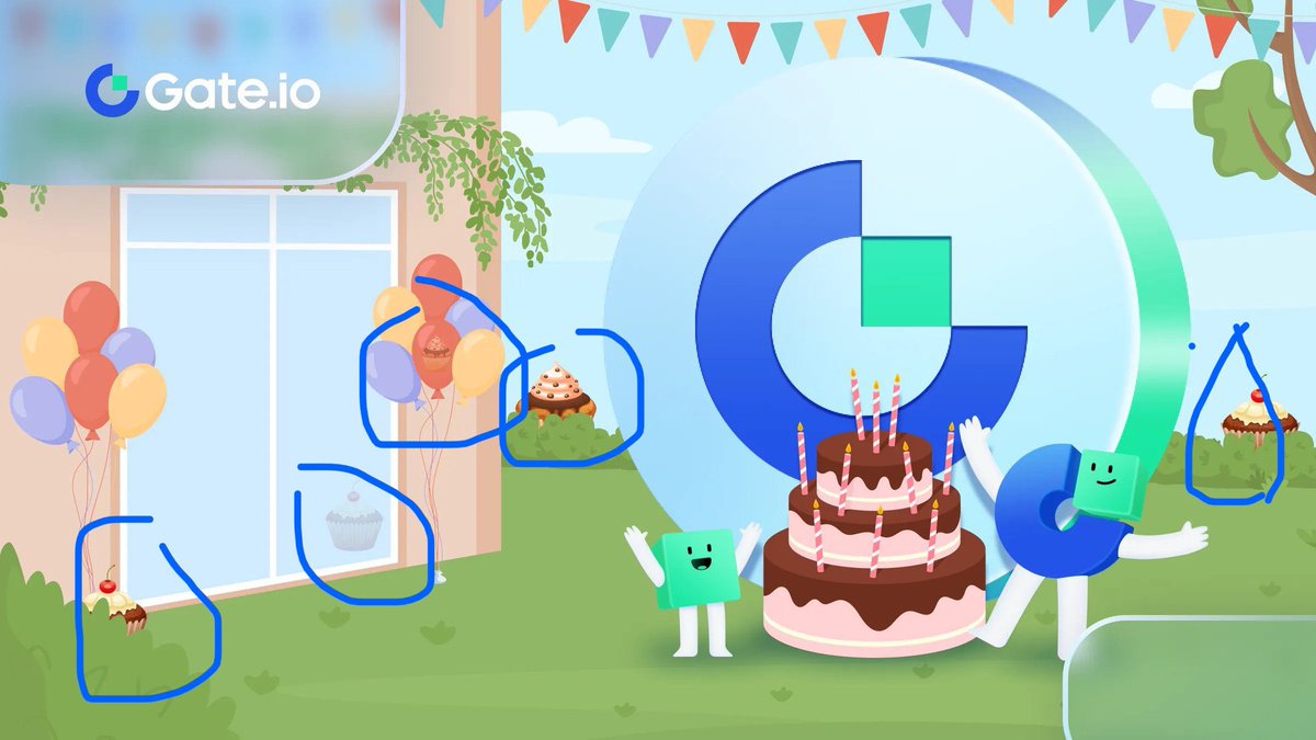 MukarramAhmad18's tweet image. Found 5 Cup cakes 
#10YearsOfGateio