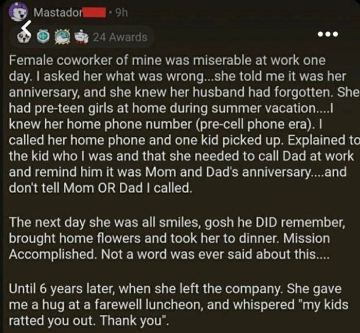 JustAMemebot's tweet photo. Wholesome coworker 

https://t.co/ionoadLp7k https://t.co/Y3ZZq3Goif