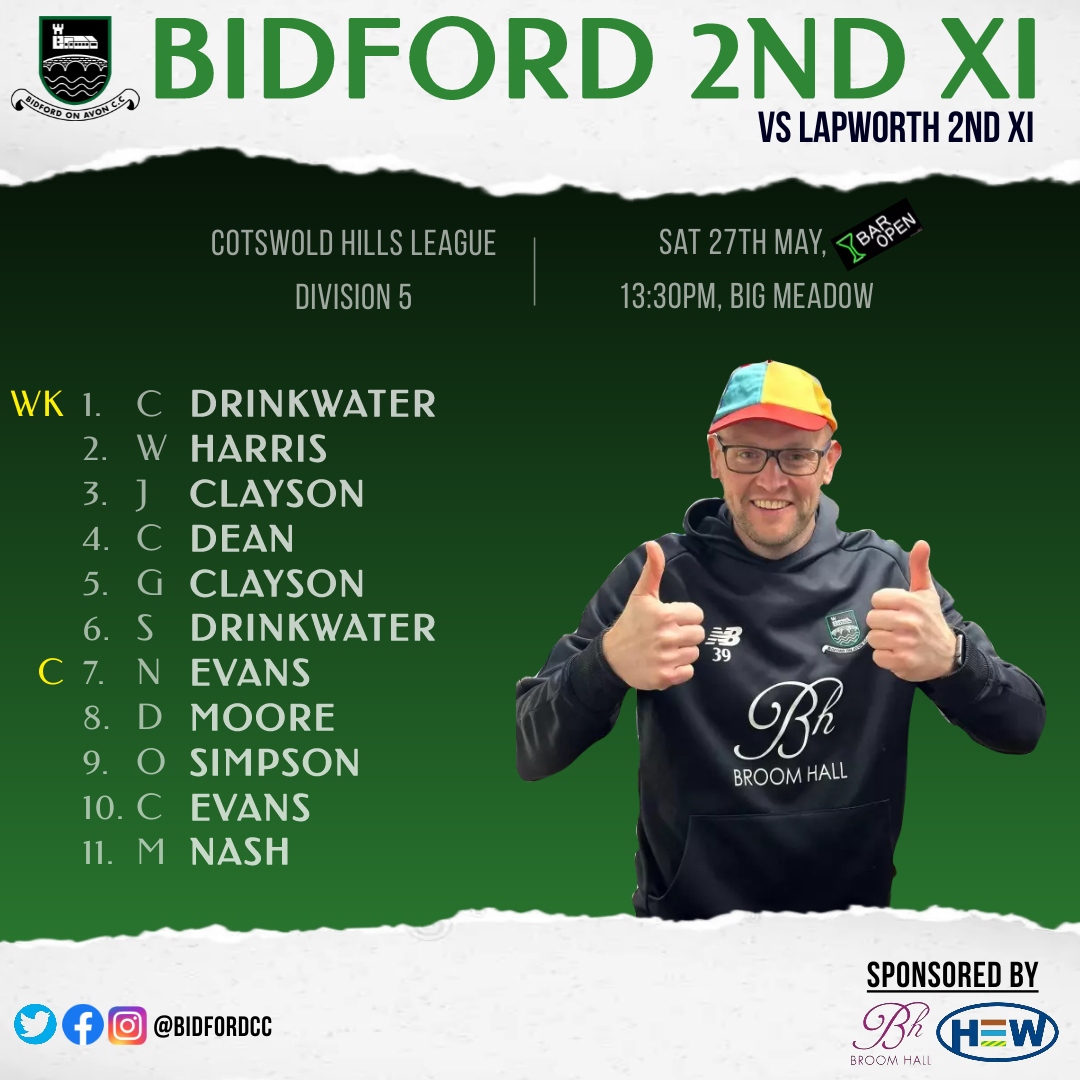 BidfordCricket's tweet photo. 2s down at the den 

@lapworthcc 

#Feedumtothelions https://t.co/KaLPF0v3qw
