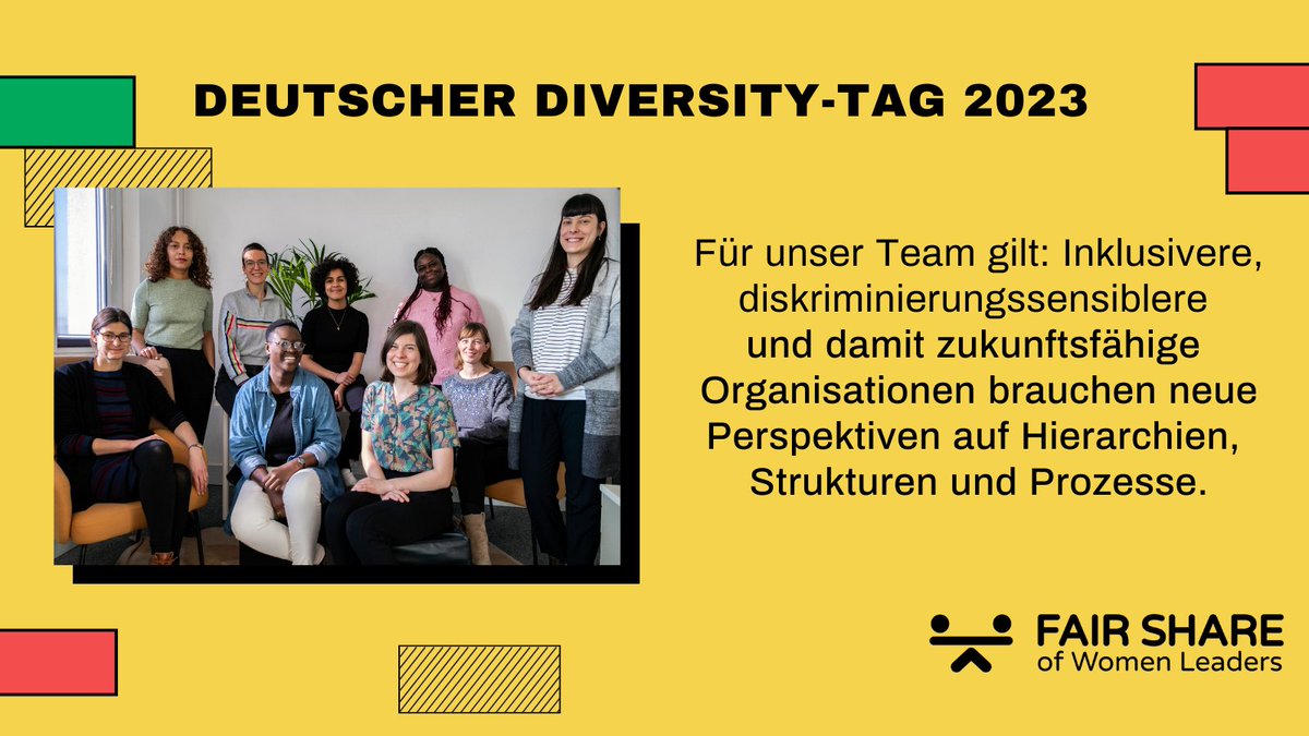 fairwl_de's tweet photo. Wusstet ihr, dass wir den #FairShareMonitor 2023 noch ein bisschen inklusiver gestaltet haben? Wir erheben Daten zu Frauen, Männern und nun auch nicht-binären Personen, denn Geschlechtsidentitäten sind vielfältig.
Weitere Infos: https://t.co/gXmKdbmuxM
#DDT23 #FlaggeFürVielfalt https://t.co/m2SzvTLA6D