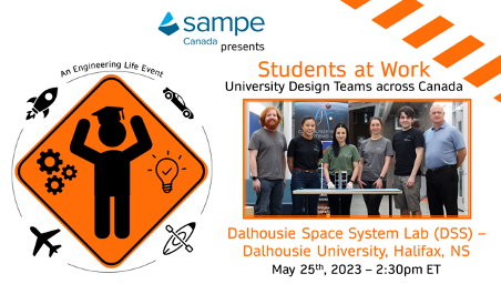 PeterRichter_ON's tweet photo. @SampeCanada invites you to join our Students at Work Webinar to present their cubesat project. https://t.co/Cu1TQcrCQw