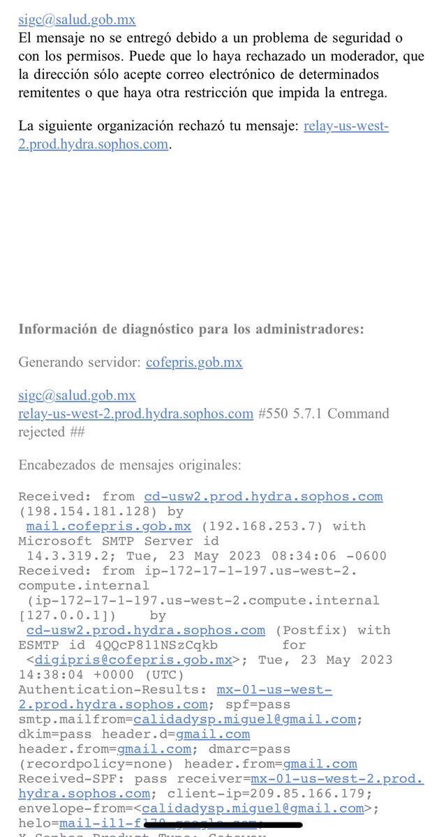 Mi6uelP's tweet photo. @COFEPRIS Trato de contactar a DIGIPRIS  y recibo este mensaje. https://t.co/O0ea51d02d