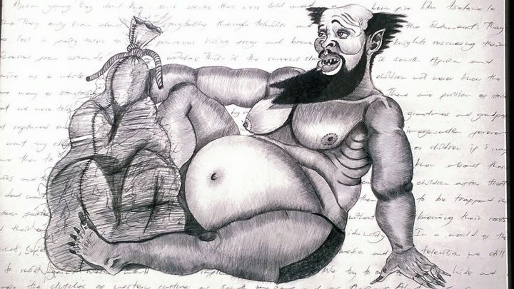 ElProfessorKay's tweet photo. Art of the Day: ""Tselane Le Dimo"". Buy at: https://t.co/5OA5P3YVBA https://t.co/5MZ1qr7PFr