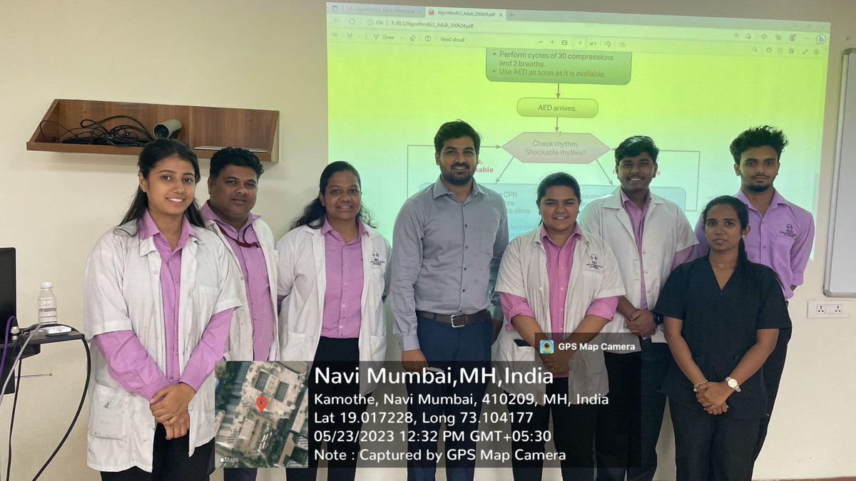 mgmudpo's tweet photo. Glimpses of Basic Life support training session at BLS Skill Lab on 23rd May 2023, in which 7 students of @mgmudpo  gained knowledge about Cardiopulmonary cerebral resuscitation.

#prosthetics #orthotics #rehabilitation #admissionsopen #admissionopen #admissions2023 #mumbai https://t.co/pylwOxZGOG