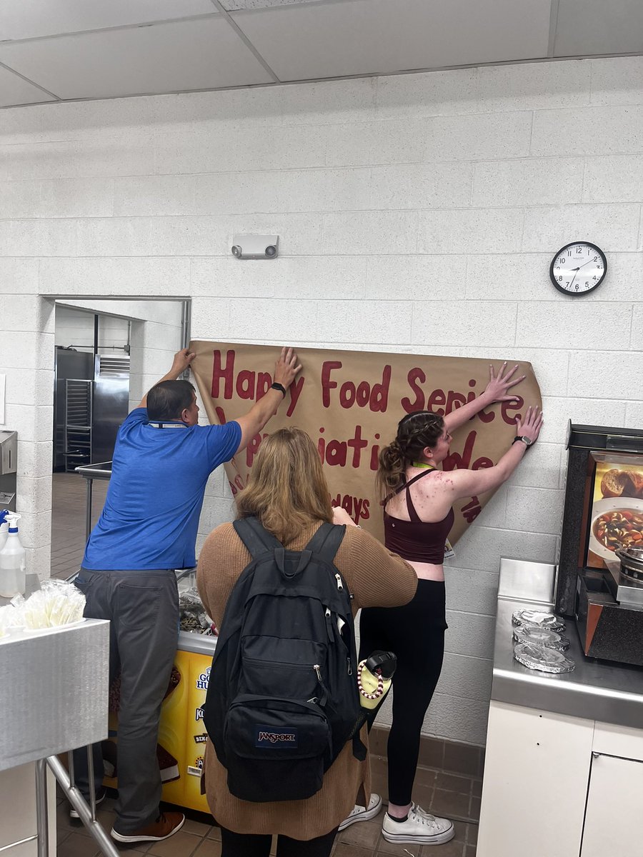 Stop by Café A/B &amp; C/D this week and say, "Thank you," to the men and women who work hard EVERYDAY to keep us fed and hydrated so that we can get through each year with greater ease. #FoodServiceWorkers
#AppreciationWeek #ThankYou