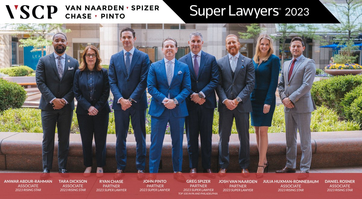 VSCPLAW's tweet image. VSCP LAW is proud to announce that ALL eight of its attorneys who were eligible for Super Lawyers in 2023 were selected to receive this honor as either Super Lawyers or Rising Stars.
#vscplaw #superlawyers #yourfightisourfight