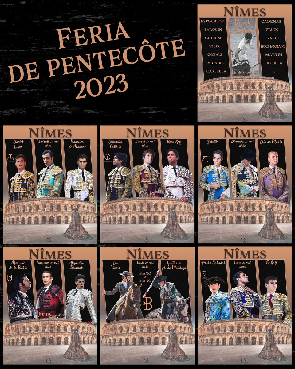 #Nîmes 🇫🇷 | J-2 avant le début de la feria de Pentecôte aux Arènes de Nîmes

📸 <a href="/Justine_Messina/">Justine Messina</a>
