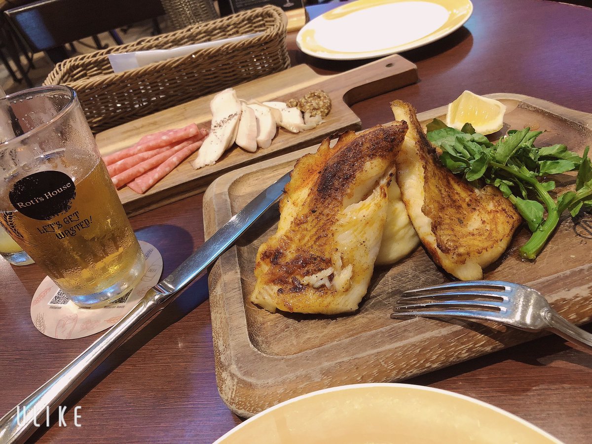 マッシュポテト目当てに
グリルフィッシュ🐟