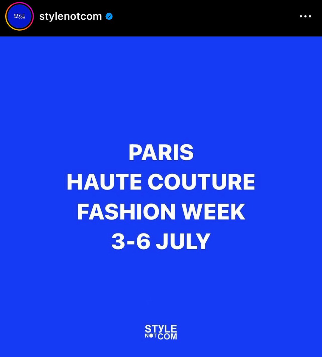 Stylenotcom ประกาศ PFW 2023 แล้ว 
Paris men’s fashion week 20-25 June 2023
Paris Haute Couture fashion week 3-6 July 2023