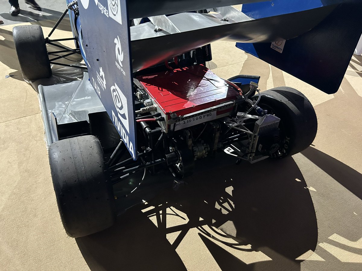 Nir_Kahn's tweet photo. EcoMotion as always lots of fascinating but not very photogenic future mobility tech companies so have some student work. Formula Student cars from Ben Gurion Uni and the Technion, and a solar car from Afeka Engineering College #EcoMotion https://t.co/NeXJaFZT67