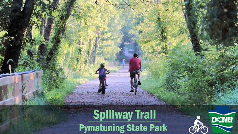 DCNRnews's tweet photo. The Spillway Trail at #PymatuningStatePark is perfect for a leisurely bike ride. This 3.25-mile trail showcases great birdwatching and some of the best sunsets in the park. Learn more โก๏ธ https://t.co/WU1ZIghh6G. #TrailTuesday #PaStateParks #BikeMonth https://t.co/gmVCVRUv0w