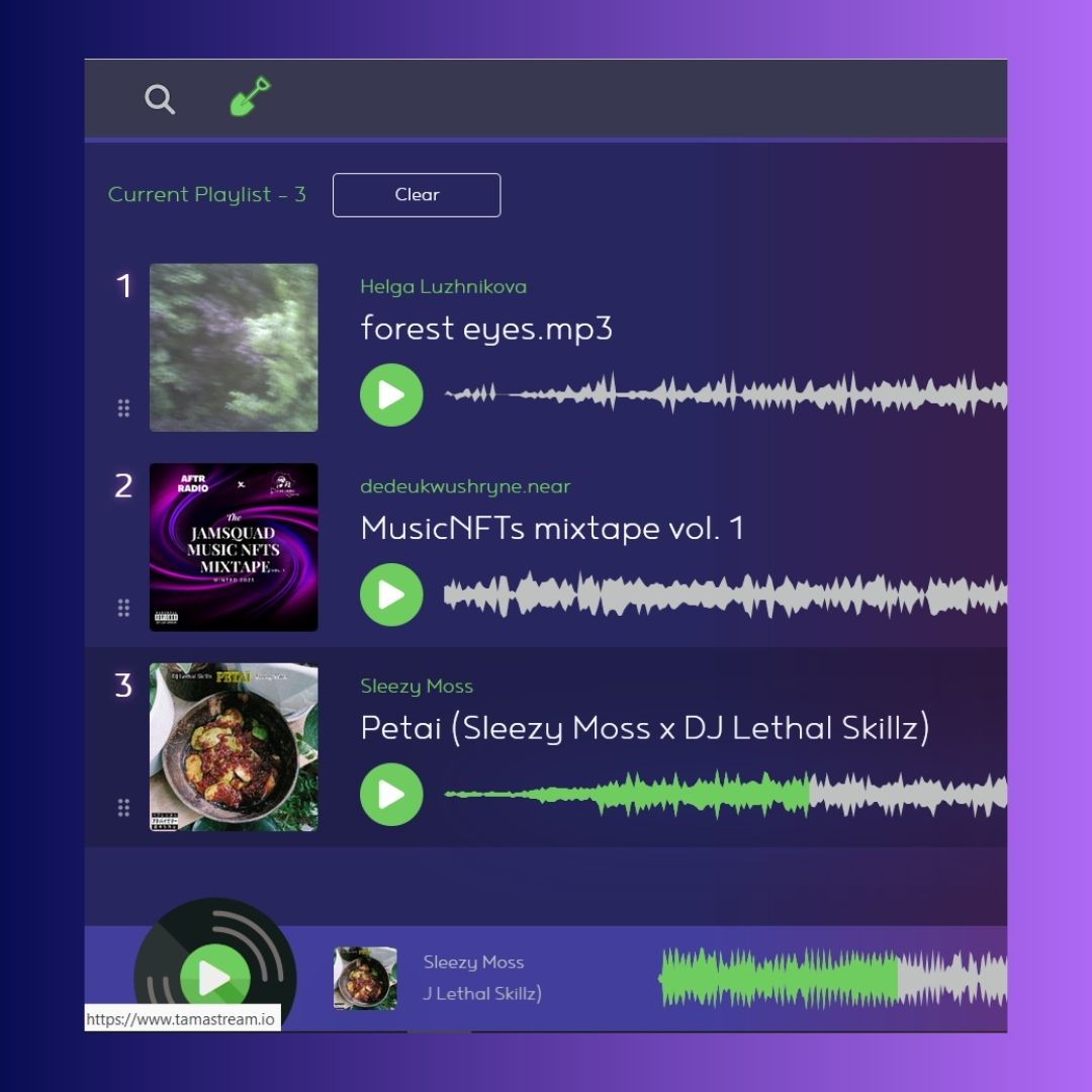 Hope everyone is having a great week so far!

Some fresh tracks to keep everything chilled ☀

more on tamastream.io
.
#web3 #web30 #web3gen #decentralizedmusic #dapp #musicnft