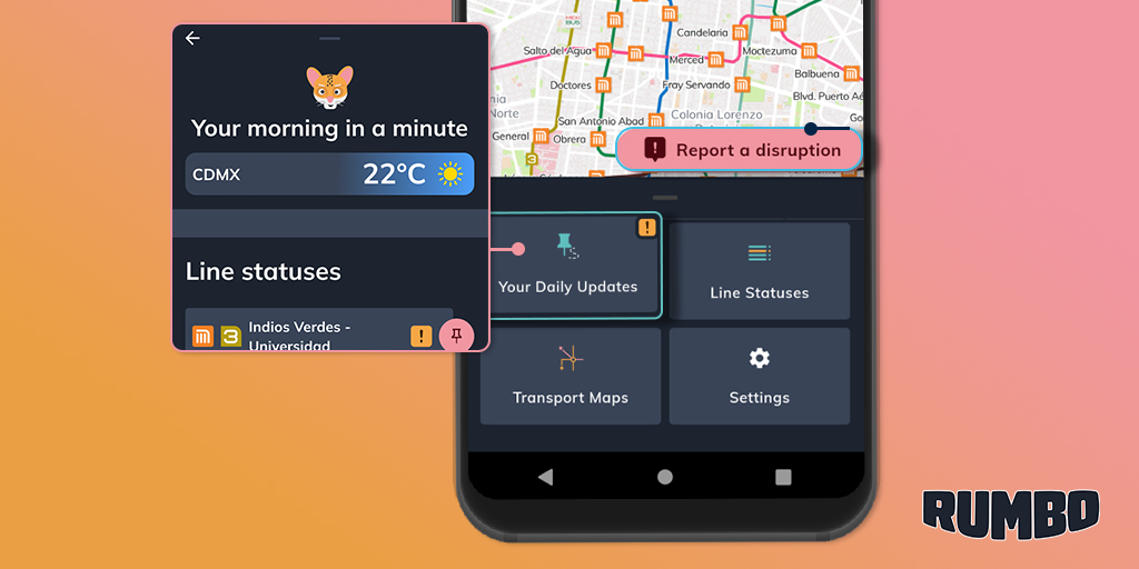 mytransport's tweet image. 🎉 Big news! We&apos;ve made commuting easier and more rewarding with our new Rumbo updates! 🚍🌎 

Rumbo is our Android app that’s improving public transport experiences across the Majority World—starting with Mexico City, Lima, and Bangkok. 

Here’s what&apos;s new ⤵️