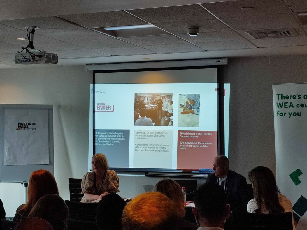 Great to be part of #SEGConf23 and hear from inspiring people about levelling up the sector.

Thank-you @FrankH_GLAA &amp; <a href="/SEG_Kaye/">Kaye Jackson</a> for the workshop invite on Levelling up: Achieving good employment for all
With <a href="/nhathiari/">Nusrat Hathiari</a> and <a href="/AdinaMaglan/">Adina Maglan</a>