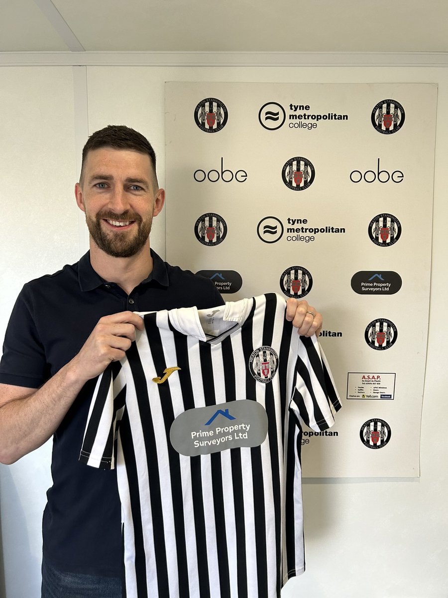 NEW SIGNING

We are absolutely delighted to share the signing of defender Craig Scott from Dunston!

Craig was at Dunston for 5 years and was captain last season, with prior spells at Benfield, Slough Town &amp; Ashington. 

Great to have you onboard Scotty, welcome to the Stan! ⚫️⚪️