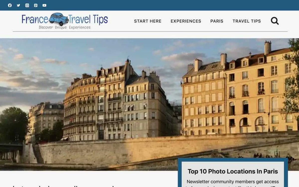 Hot off the press: a new look for France Travel Tips website. Check out the unique experiences in France---active, culinary, outdoors, educational and cultural---ones that aren't always written about in travel books. buff.ly/2Oc20nn #ExploreFrance #discoverfrance