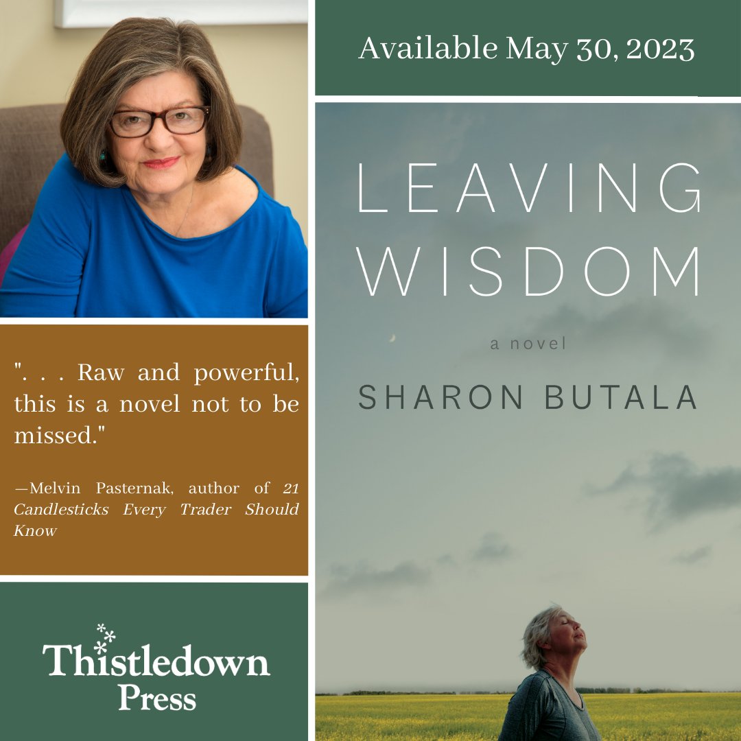 One week until LEAVING WISDOM! Pre-order your copy here: thistledownpress.com/product/leavin…

#CanLit #fiction #novel #PrairieAuthor #IndiePress