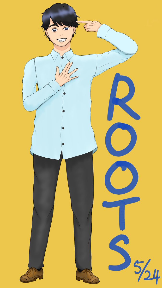 ROOTS発売おめでとうございます〜！🥳

#鈴村健一
 #ROOTS