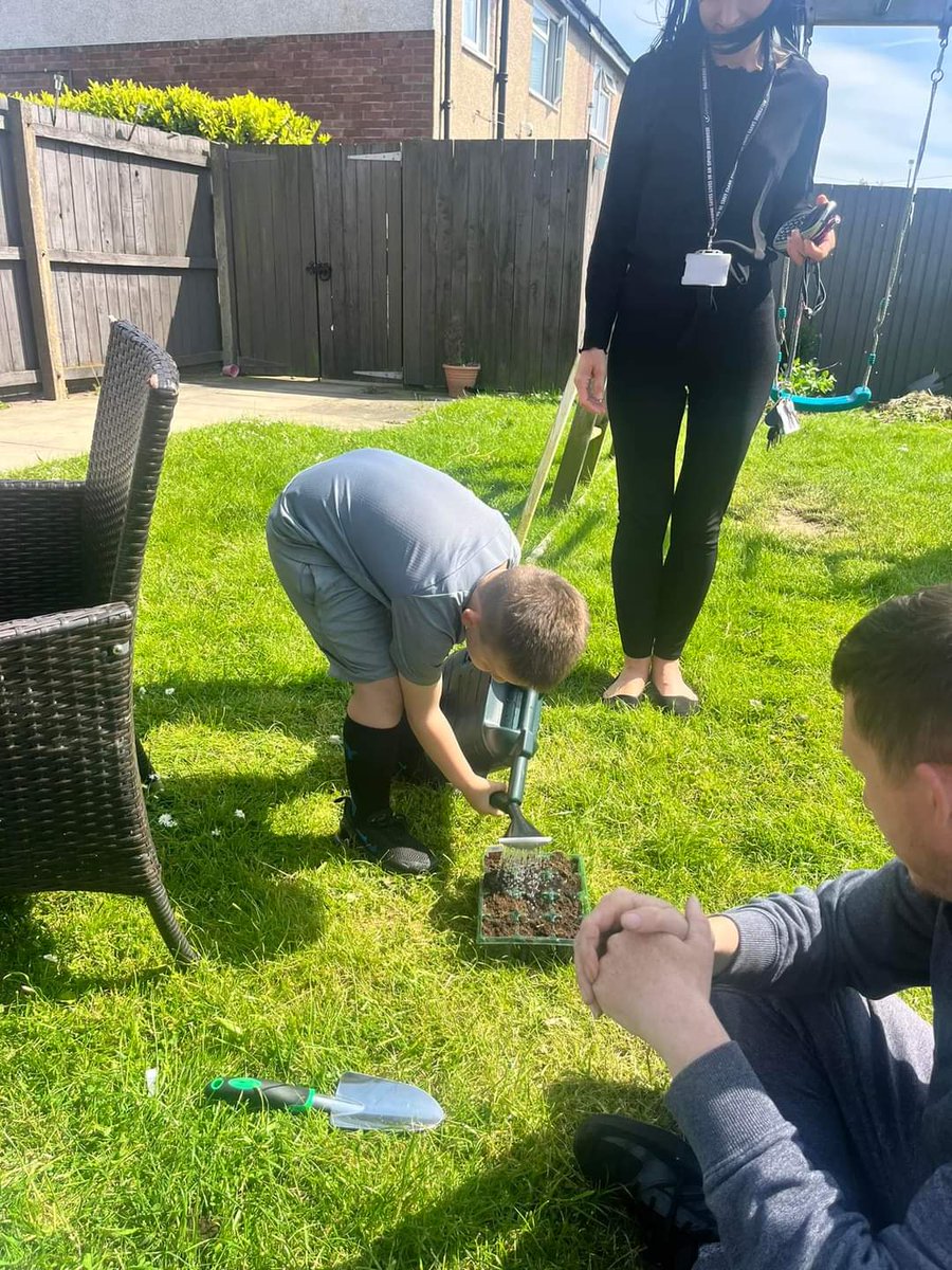 Last week’s Gardening group at George Williams House saw us clear a new space and plant a pollinator garden. 🏡
 
These flowering plants should attract lots of insects and creepy crawlies, which will benefit our veggie garden later in the year by helping to pollinate our crops.…