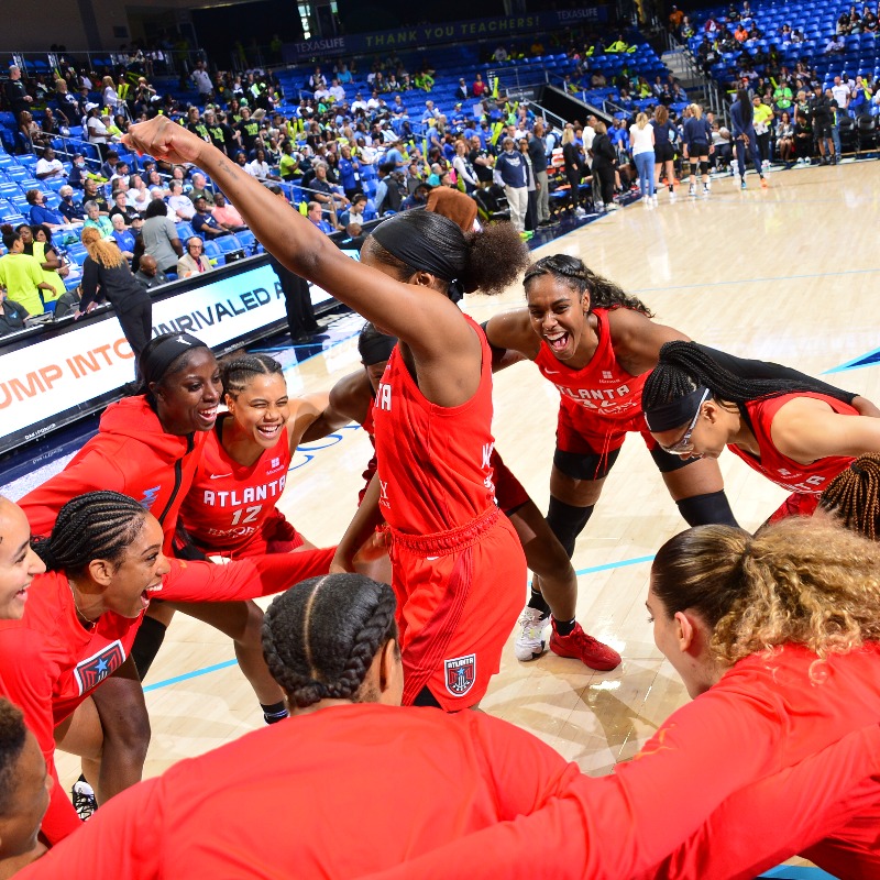AtlantaDream's tweet photo. Mood because our Home Opener is almost SOLD OUT!