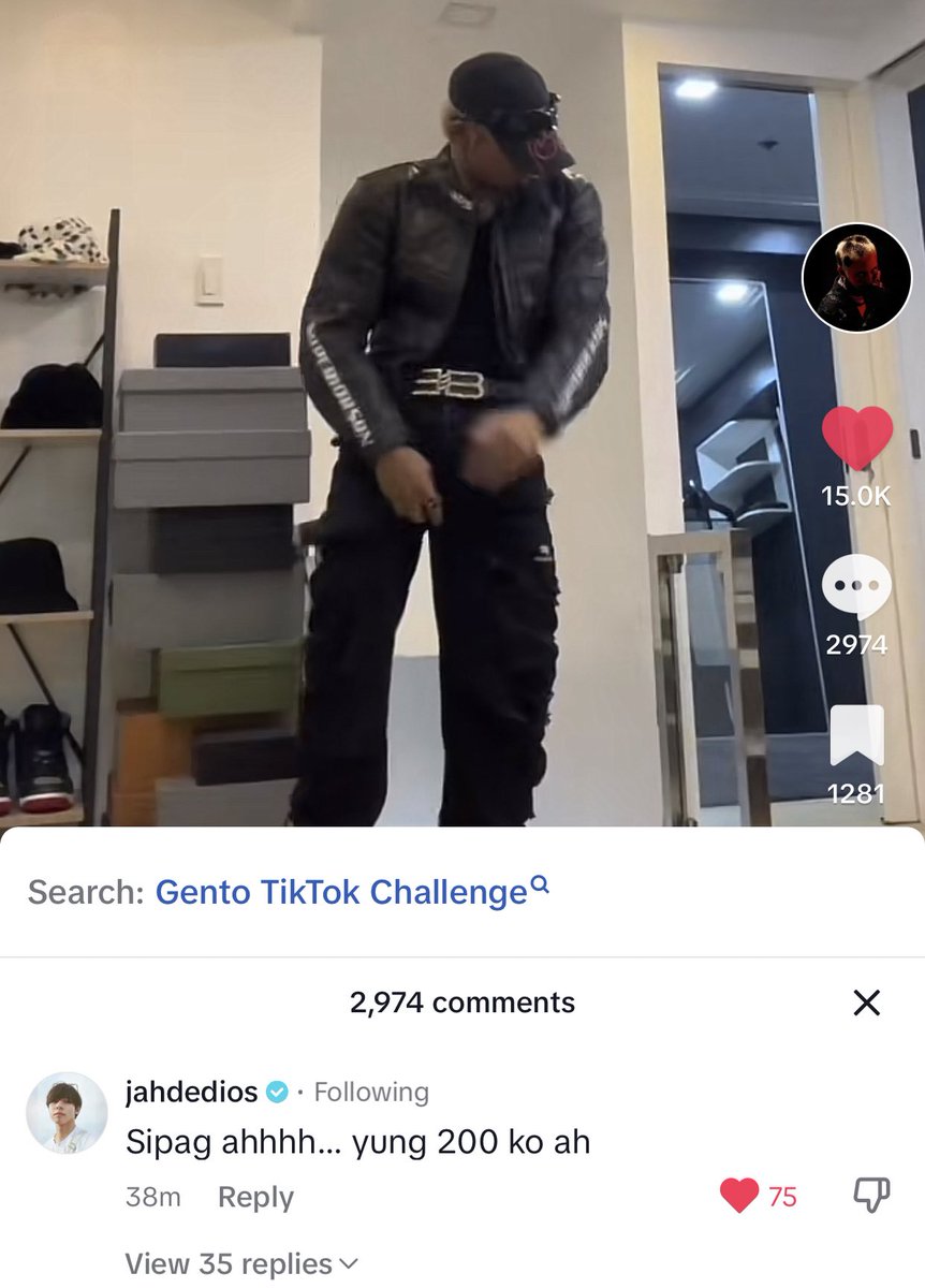 "yung 200 ko ah" 

<a href="/SB19Official/">SB19 Official</a> #KENTIN