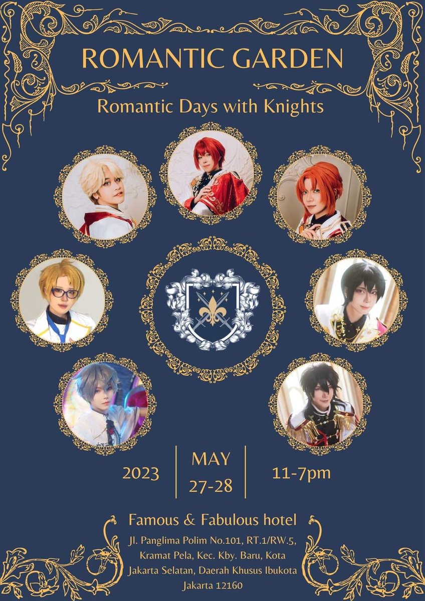 FANCAFE CINNAMON 🇮🇩 on Twitter "Here & Now ! Earn your happiness with the charming Knights🌹 To