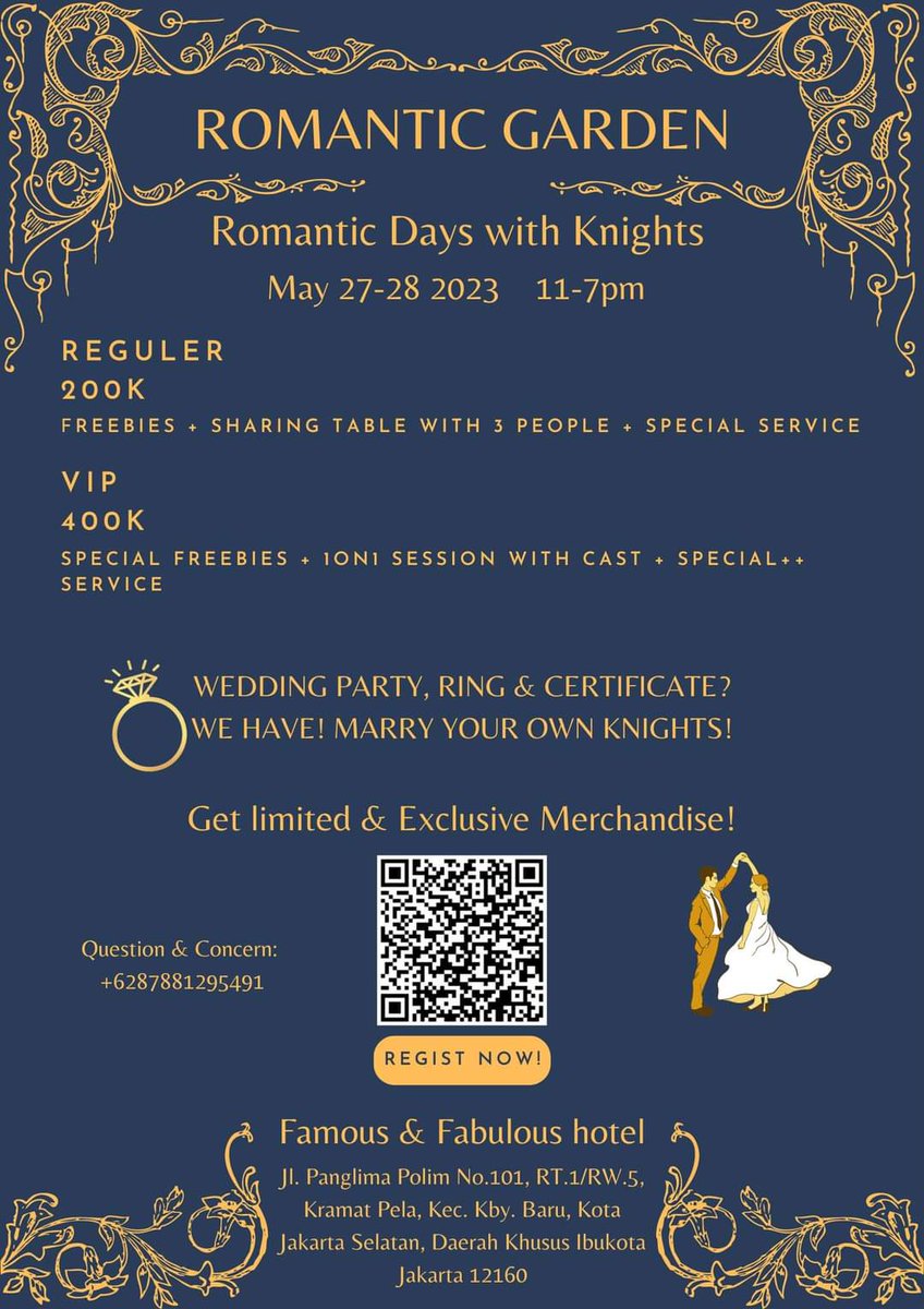 FANCAFE CINNAMON 🇮🇩 on Twitter "Here & Now ! Earn your happiness with the charming Knights🌹 To