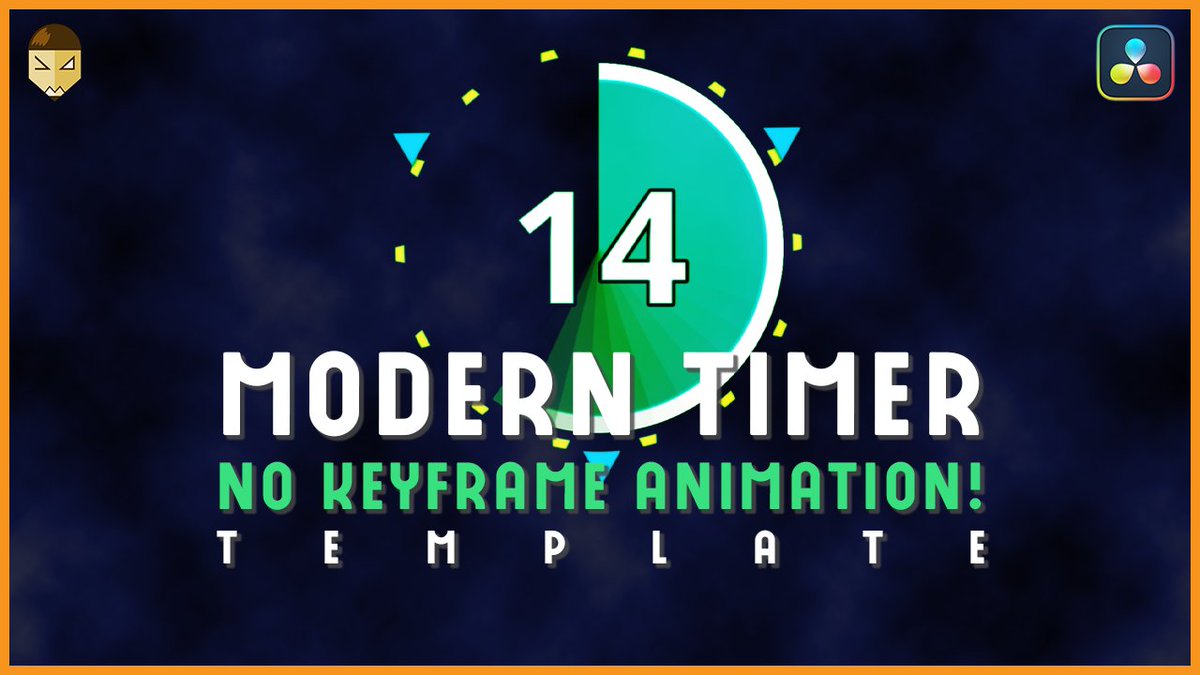 Modern countdown / timer without keyframes made in davinci resolve
youtu.be/ZcR-m2E26Pk