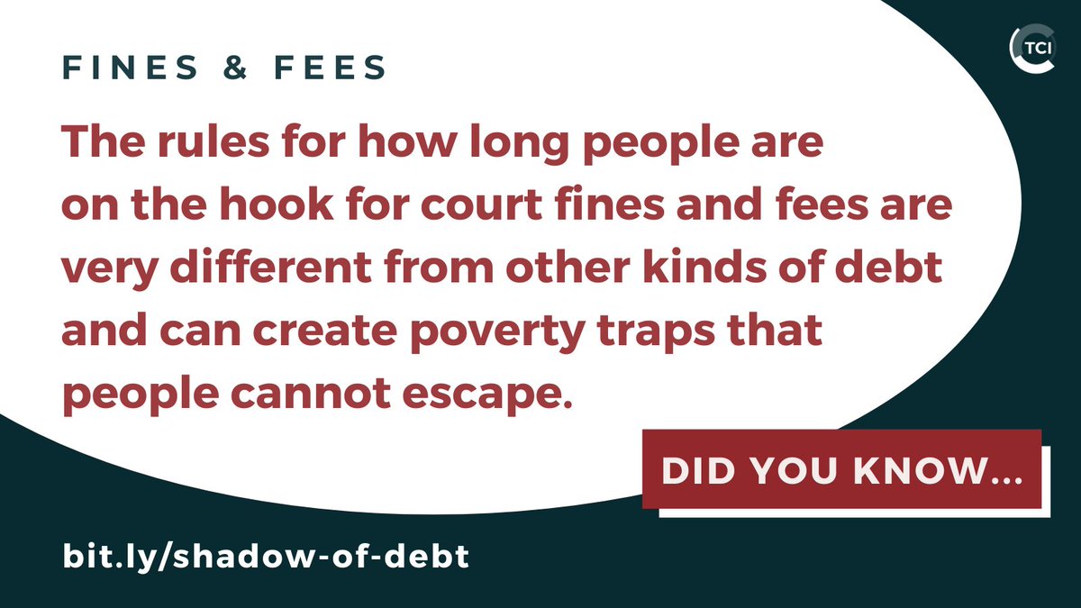 Virginia’s criminal legal system should advance justice, treat people fairly & promote rehabilitation. Yet court-imposed #FinesAndFees create poverty traps and erode trust in the judicial system: bit.ly/shadow-of-debt

#DecriminalizePoverty
#TheMoreYouKnow