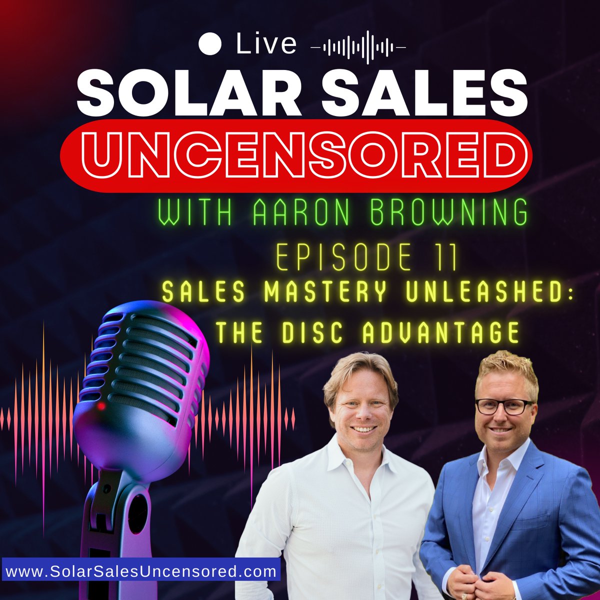 Ready to dominate the solar sales field? The masterclass you've been waiting for is here! Join Chris Craddock as he unveils the secrets of the DISC model on Solar Sales Uncensored! Don't wait, listen NOW! buzzsprout.com/2147141/129030… #SalesMastery #SolarSales #salestips #solar