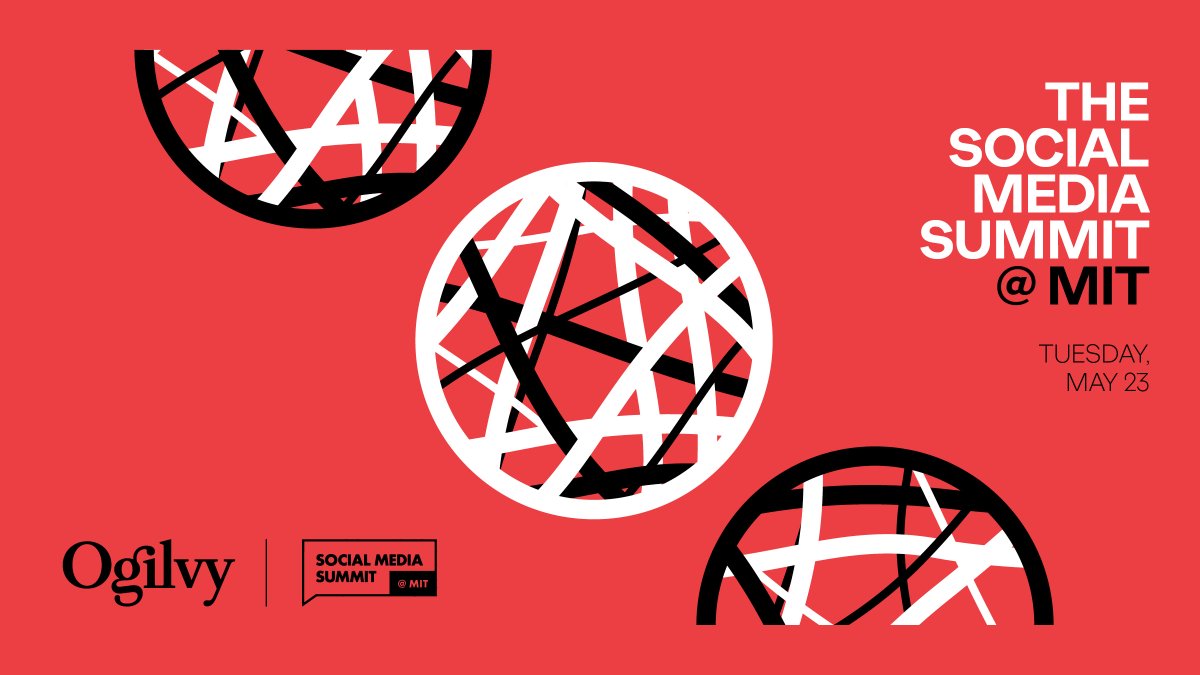 Ogilvy's tweet image. Tune in NOW for The Social Media Summit @MIT @mit_ide: Bringing together the world’s leaders in social technology to examine the impact of #SocialMedia on our democracies, our economies, and our future.

Streaming LIVE on LinkedIn: okt.to/bAstxd

#SMSMIT