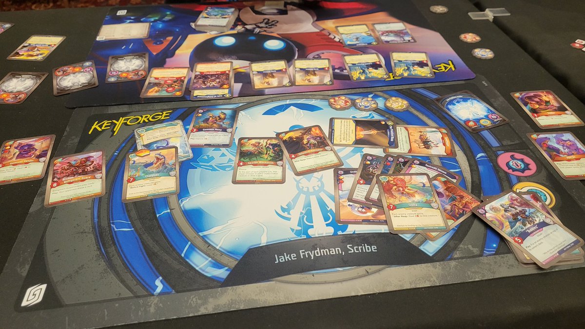 My #KeyForge pledge has been my best crowdfunding experience to date. Thank you <a href="/GhostGalaxyGam1/">GhostGalaxyGames</a> for bringing back this wonderful game. -Jake