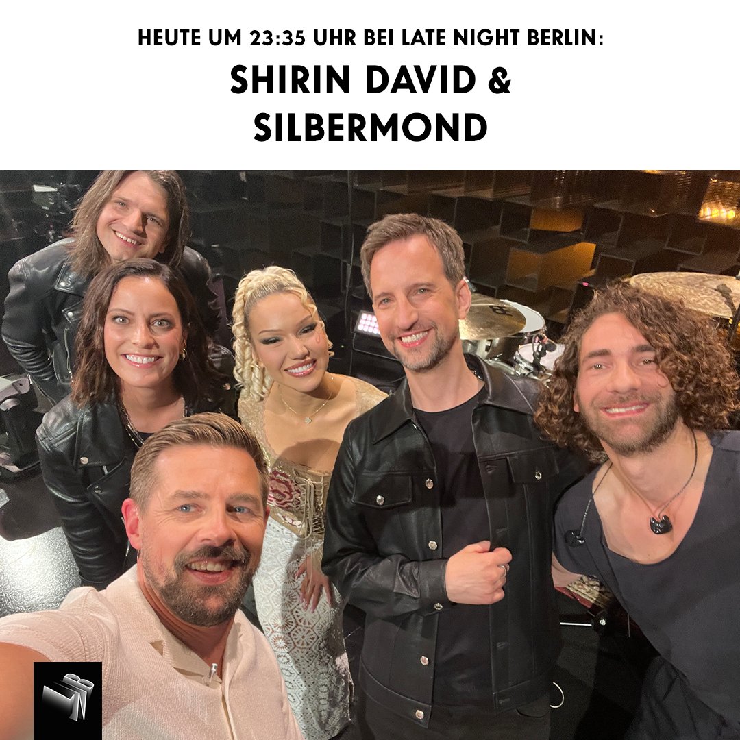 Premium-Gäst:innen für eine Premium-Show! @shirindavid kommt mit News zu neuer Musik & neuem Podcast, @silbermond feiern Song-Premiere und außerdem gibt's einen sehr sehr besonderen Überraschungsgast. #LateNightBerlin - heute 23:35 Uhr auf @prosieben & @JoynDeutschland!