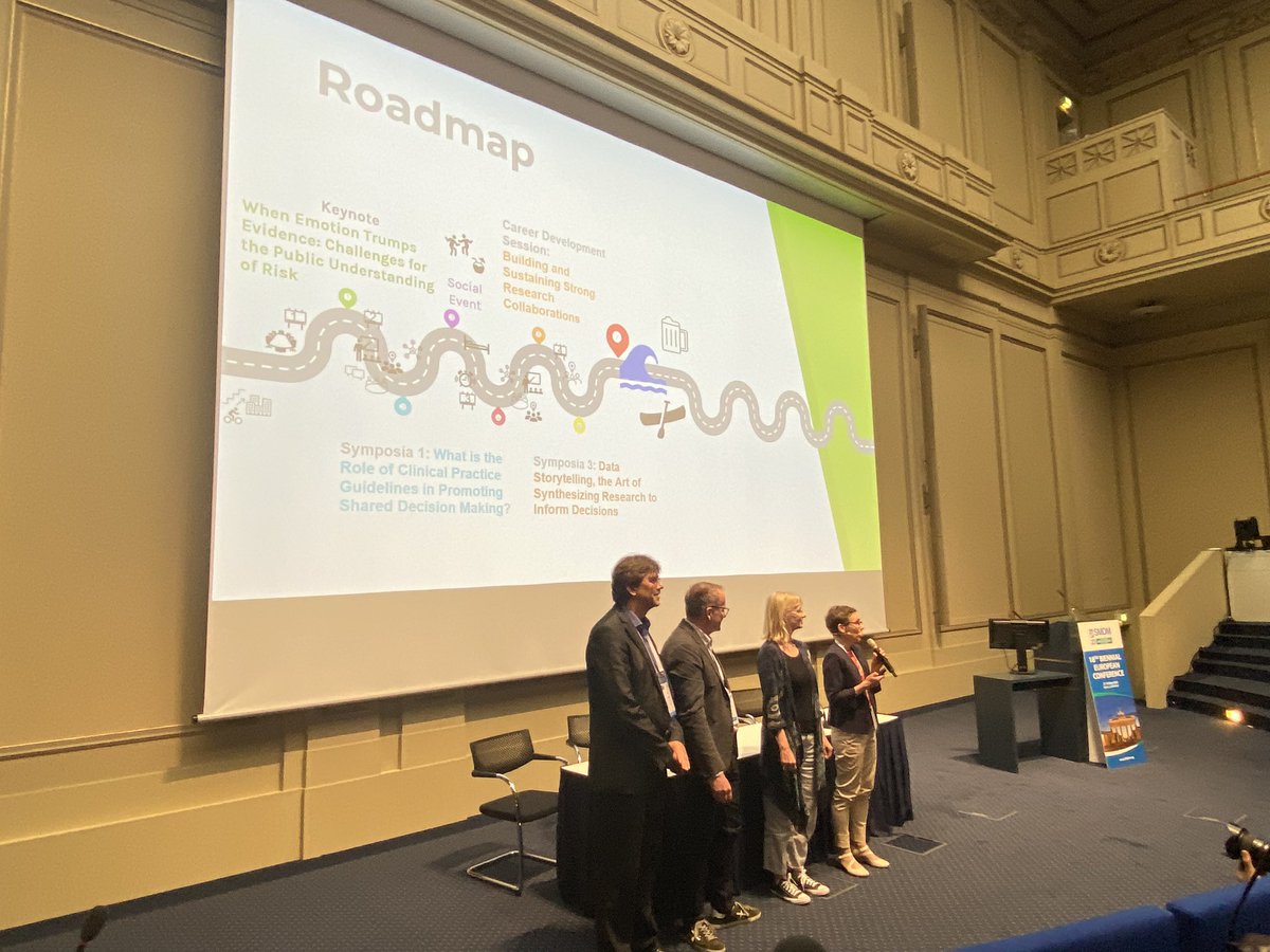 Many people in the room were thanked, but of course a tremendous thank you to Uwe, Tobias, Beate, Silke for making this conference such a fantastic success #ESMDM23