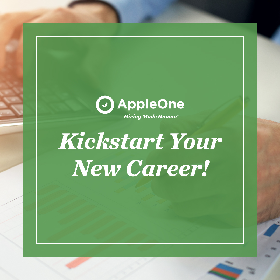 Looking for a new job? We have the opportunities you are looking for! Let AppleOne help you take the next step in your career at appleone.com/Career_Seekers/