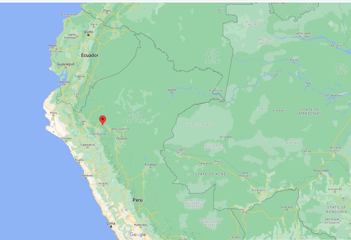 There will be an earthquake tomorrow in. Northern Peru

4.5 m thick
Northern Peru region
Date time 2023-05-24 00:35:09.0 UTC
Location 5.77 South; 77.57 watts
22 km deep
  Southeast Guayaquil, Ecuador https://t.co/oYlBnknuXu
