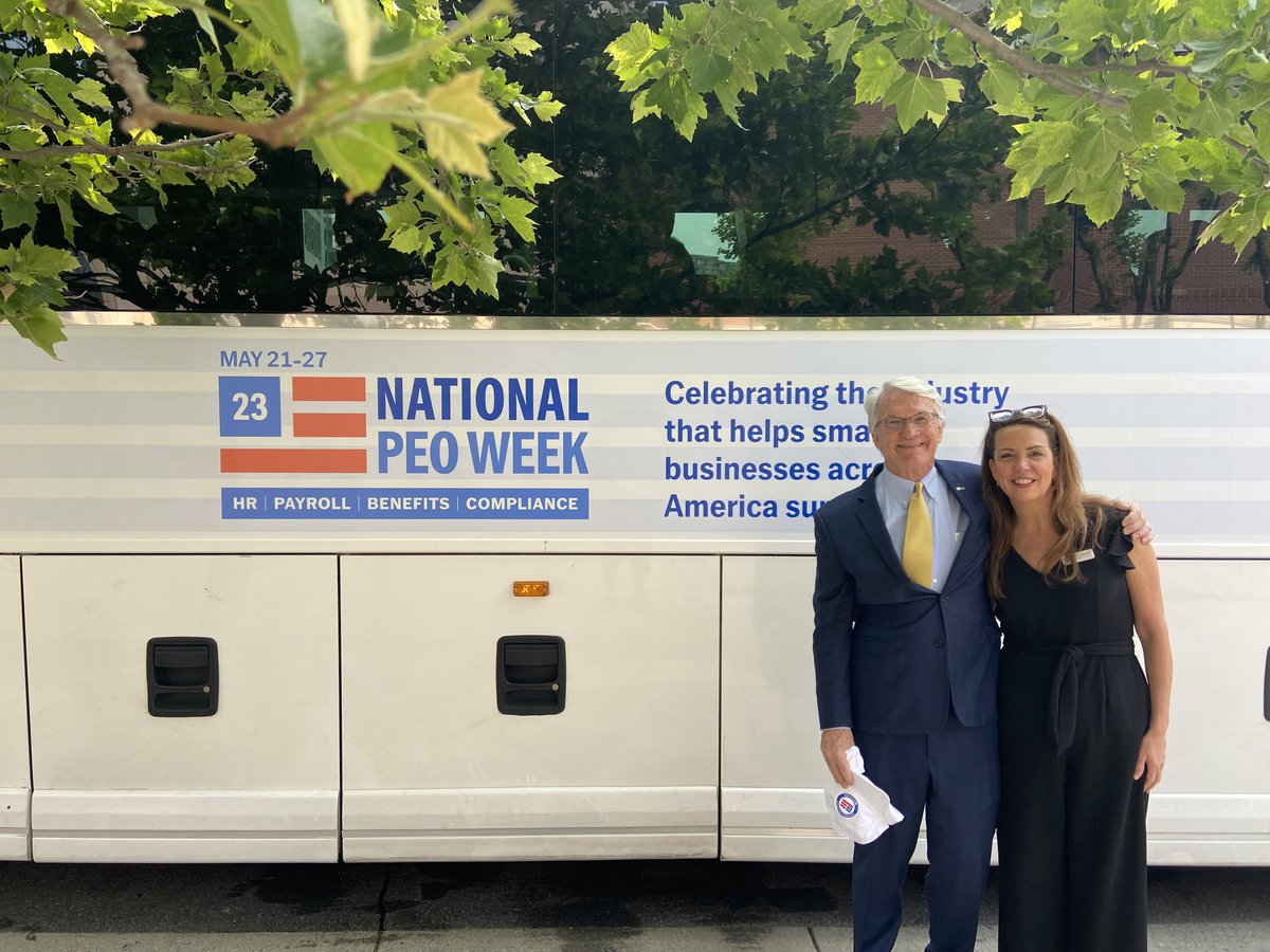 NAPEO's tweet photo. Get in pals, we’re heading to the Hill (in style, of course!) #NationalPEOWeek #PEOWeek23 https://t.co/lMDFkzo3Fb