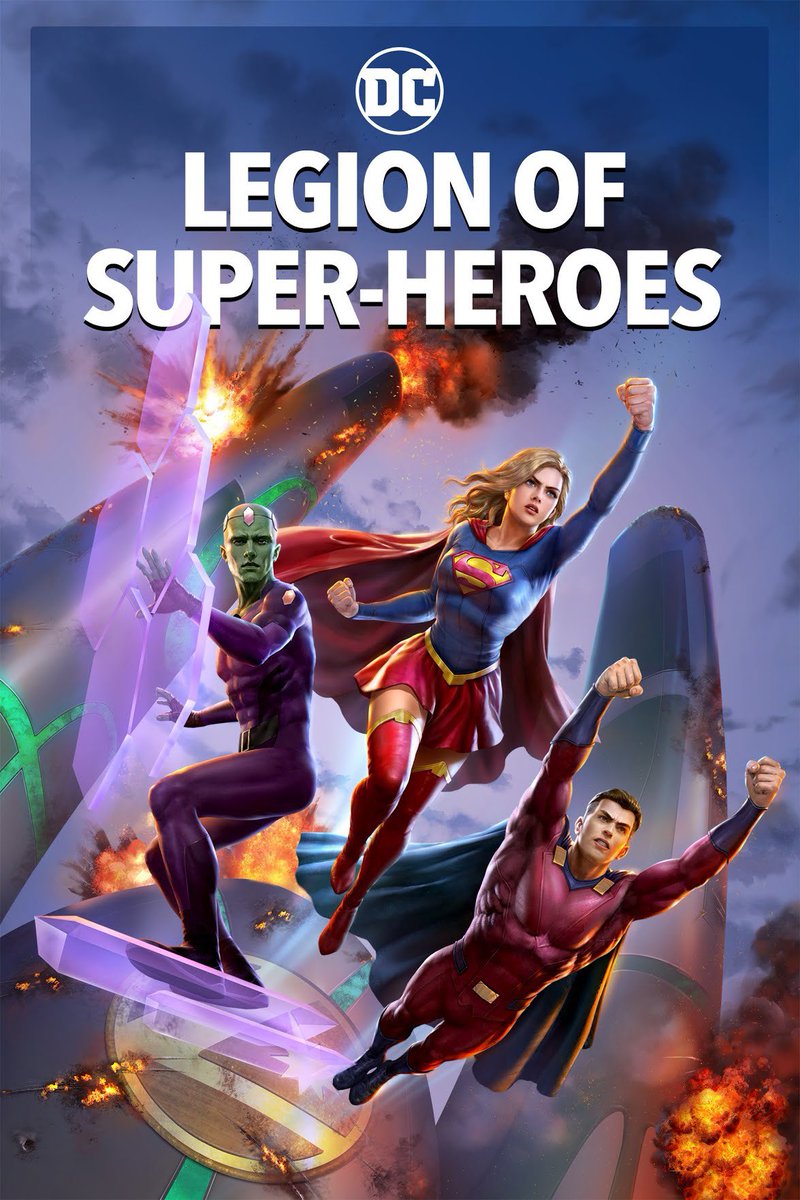 #NowWatching didn't realize they made a #legionofsuperheroes movie