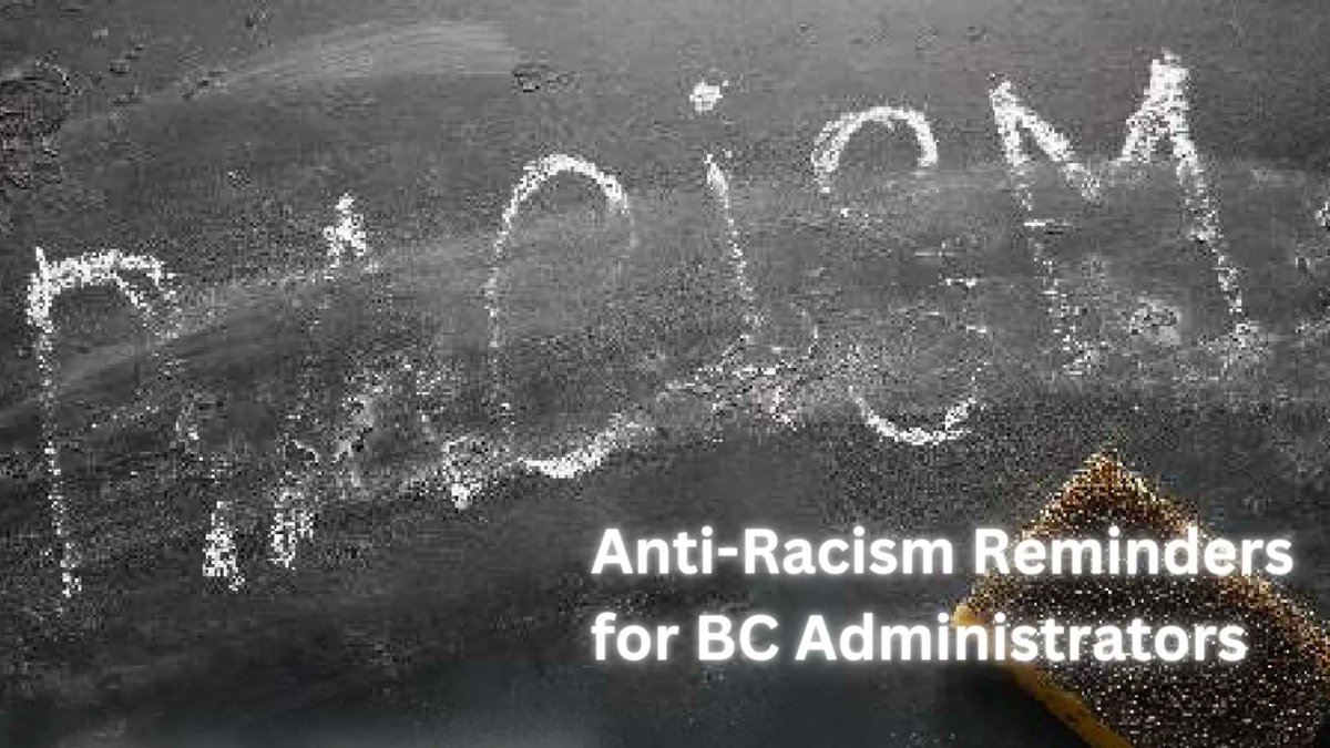 BC Principals' & Vice-Principals' Association (@bcpvpa) on Twitter photo Last fall, members <a href="/KennethHeadley/">Kenneth Headley (He/Him/Black)</a>, <a href="/LS_Karl/">Karl Lindgren-Streicher</a>, <a href="/GrantFrend/">Grant</a> and Wayne Chow wrote this important piece that will help you create a more inclusive environment and promote anti-racism. #AntiRacismAwarenessWeek
buff.ly/3BfK2K8 Last fall, members <a href="/KennethHeadley/">Kenneth Headley (He/Him/Black)</a>, <a href="/LS_Karl/">Karl Lindgren-Streicher</a>, <a href="/GrantFrend/">Grant</a> and Wayne Chow wrote this important piece that will help you create a more inclusive environment and promote anti-racism. #AntiRacismAwarenessWeek
buff.ly/3BfK2K8