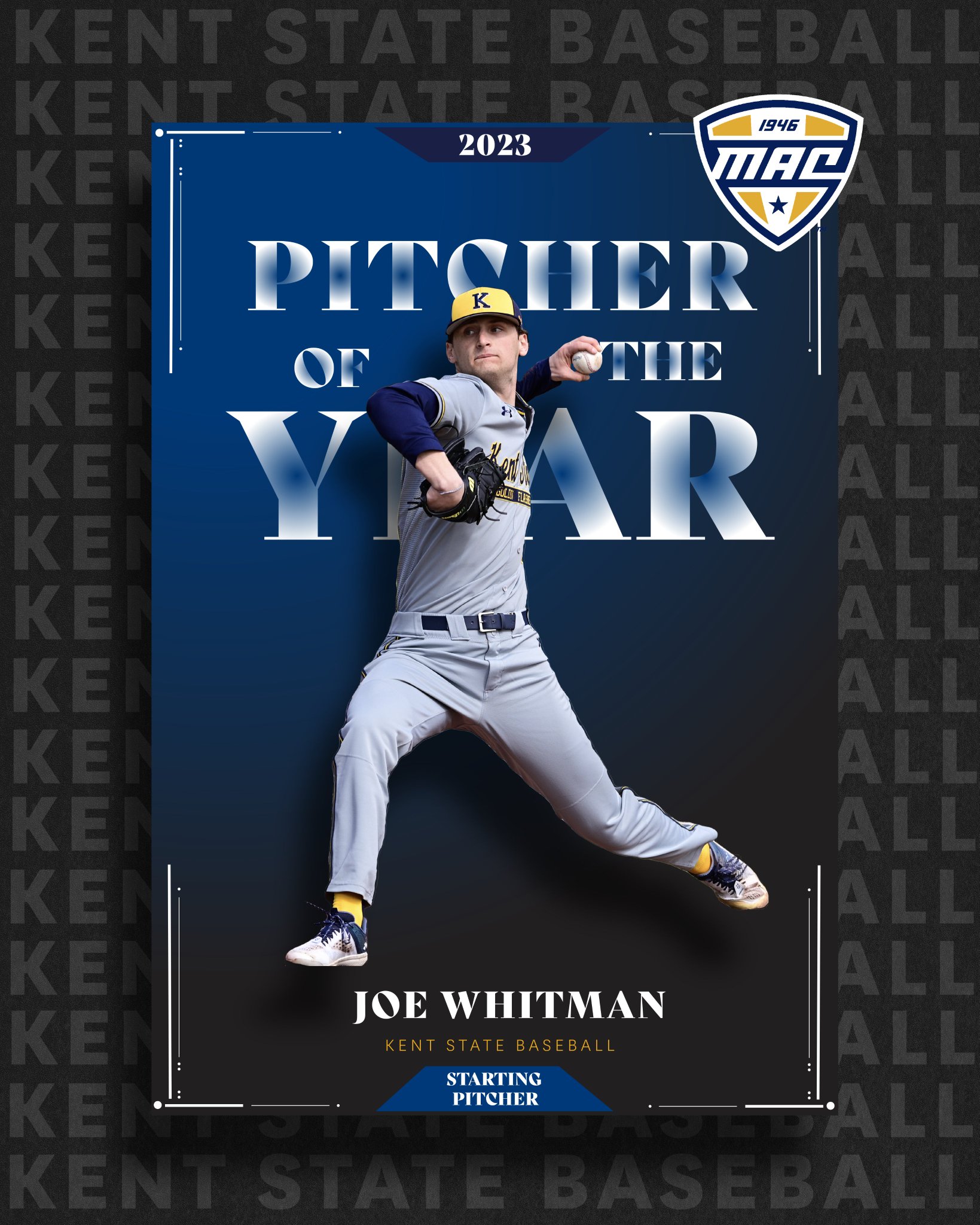 Kent State Baseball on Twitter "He went a perfect 70 in MACSports