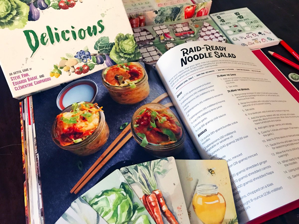 PencilFirst's tweet photo. 🎉 Create some "Delicious" fun during your next game night by pairing up your games with the Ultimate Gamers Cookbook! 🥕
Thanks to @insighteditions for sending us a copy of the cookbook to check out! 😃
#gamerecipes #gamenight #boardgames #ultimategamerscookbook https://t.co/0cHMh8BsVN