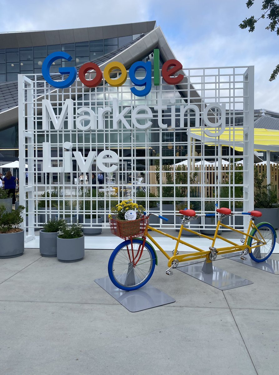 adsliaison's tweet image. It&apos;s #GML Day! I&apos;m here at the Bay View Campus in Mountain View, CA where the keynotes will kick off in about an hour. You can tune in here googlemarketinglive.com or watch from within your Google Ads account #GML2023