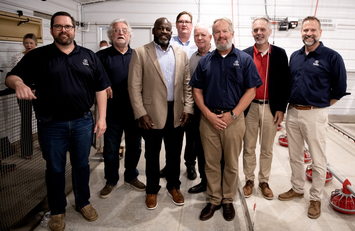 We’re proud to partner with @ArkAgResearch on the opening of their new Poultry Science Smart Farming Research Facility! The “smart farm” opened last week thanks to contributions from industry partners and matching funding from Tyson Foods. Read more here: tsn.bz/45qxNbq