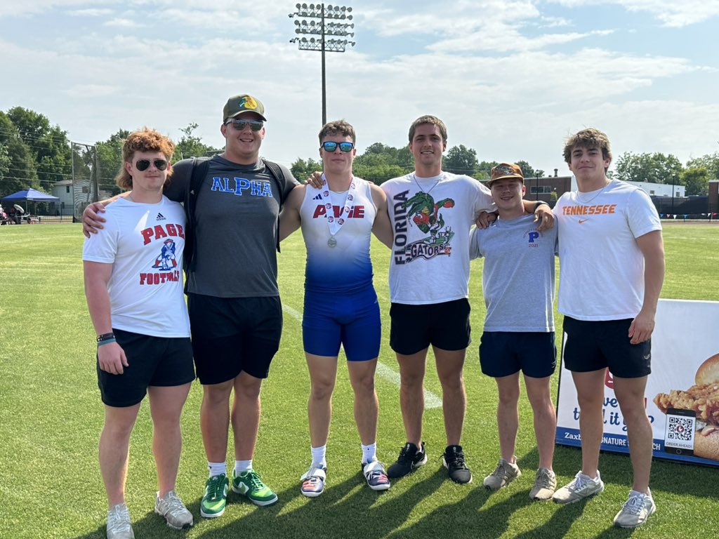 🚨(Sr.) Cole Combs is your 2023 State Discus Runner-Up! 🥈

Combs competes in shot at noon. S/O to his teammates🏈 for coming out and supporting! 

<a href="/wcsPHSathletics/">Page High Athletics</a> <a href="/wcsCOAthletics/">WCSsportsConference</a> <a href="/PHSBooster/">PHS Booster Club</a> <a href="/cspulliam/">Charles Pulliam</a> <a href="/tnmilesplit/">MileSplit Tennessee</a> <a href="/pagefootball/">Page Patriots Football</a>